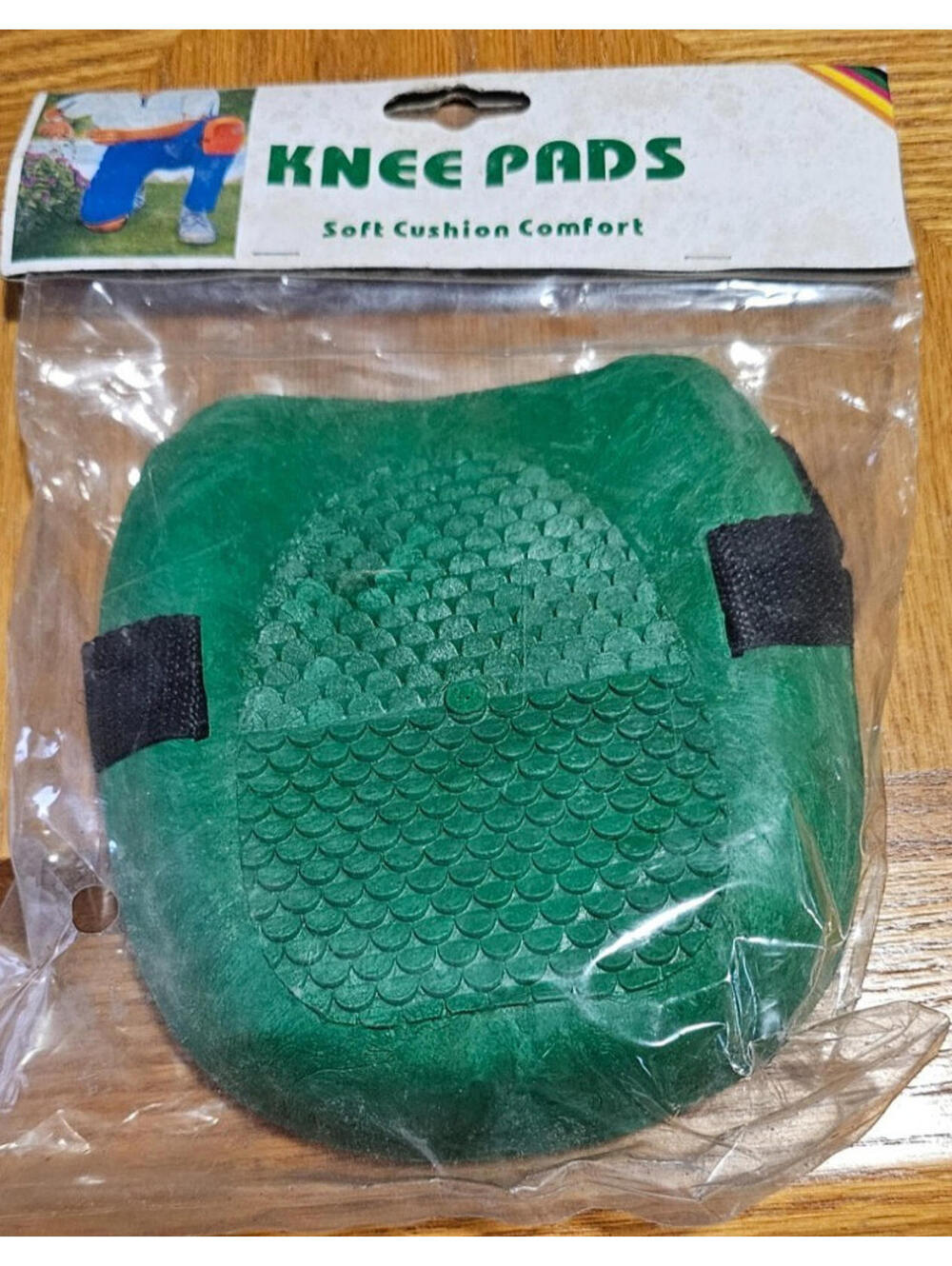 New Garden Knee  Pads ~ Green  ~ 5.9" X 5.1" ~ Soft Cushion Comfort